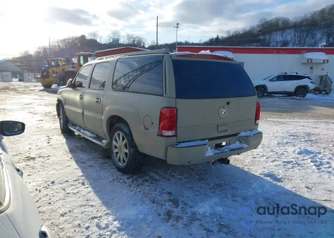 2004 Cadillac Escalade Esv Platinum Edition from USA, damaged, VIN 3GYFK66N74G298276